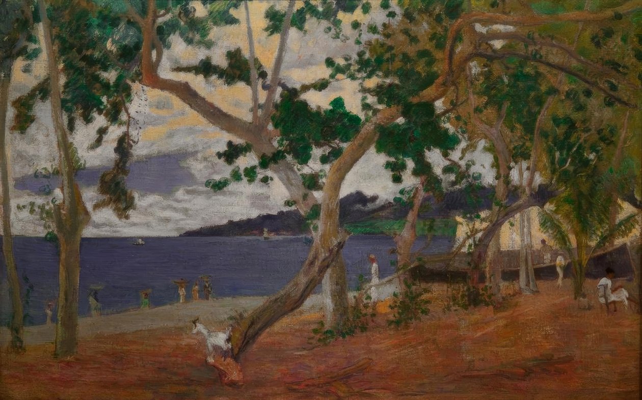 Küstenlandschaft tekijältä Paul Gauguin