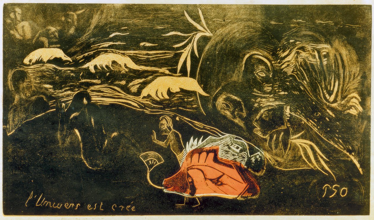 L’Univers est creé tekijältä Paul Gauguin