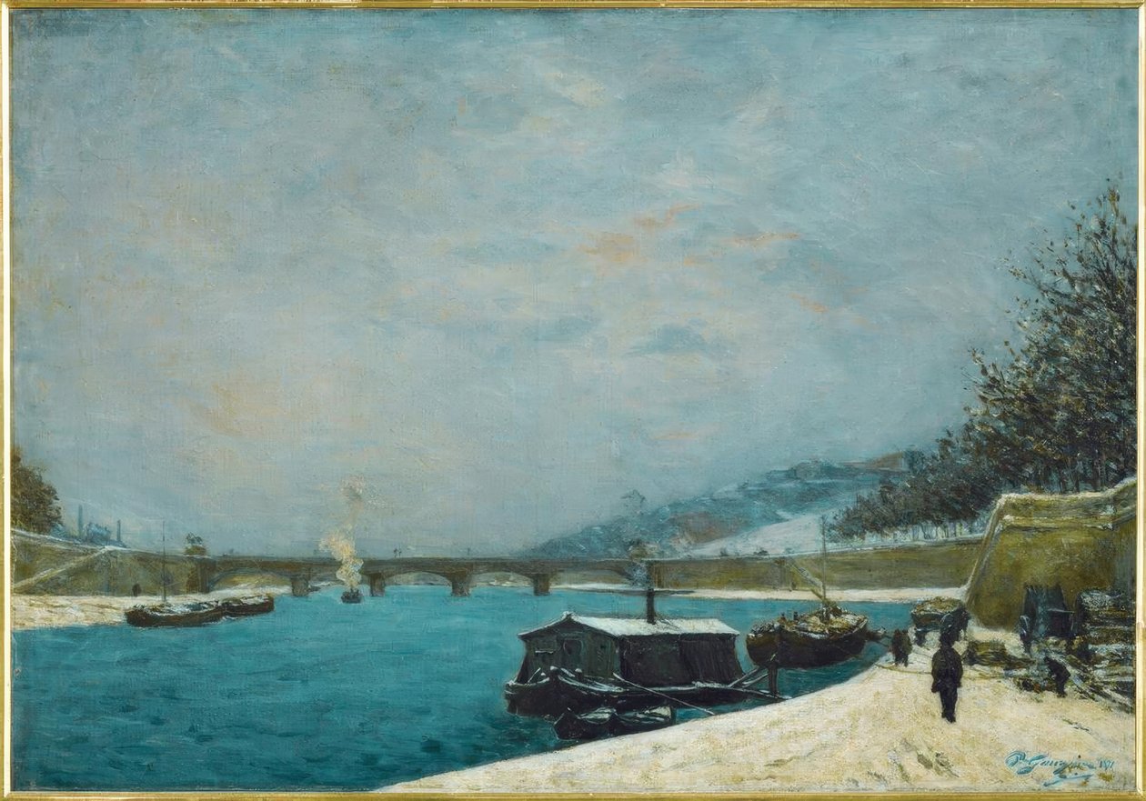 Seine Jenan sillalla tekijältä Paul Gauguin