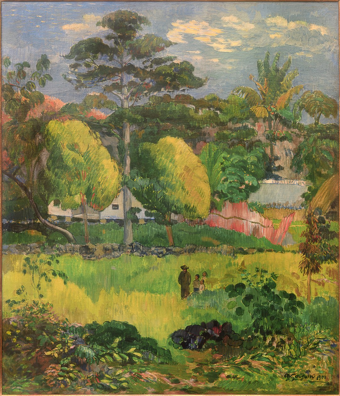 Maisema, 1901 tekijältä Paul Gauguin