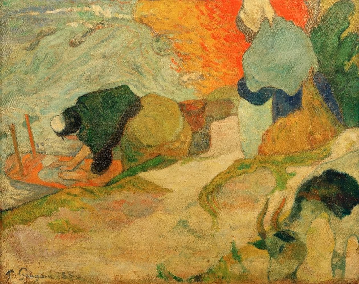 Laveuses à Arles tekijältä Paul Gauguin
