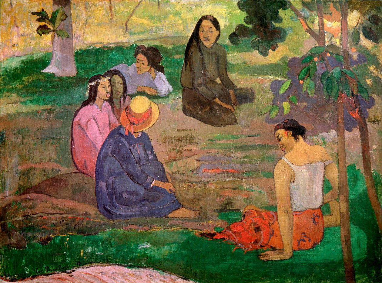 Parau Parau -keskustelu, 1891 tekijältä Paul Gauguin