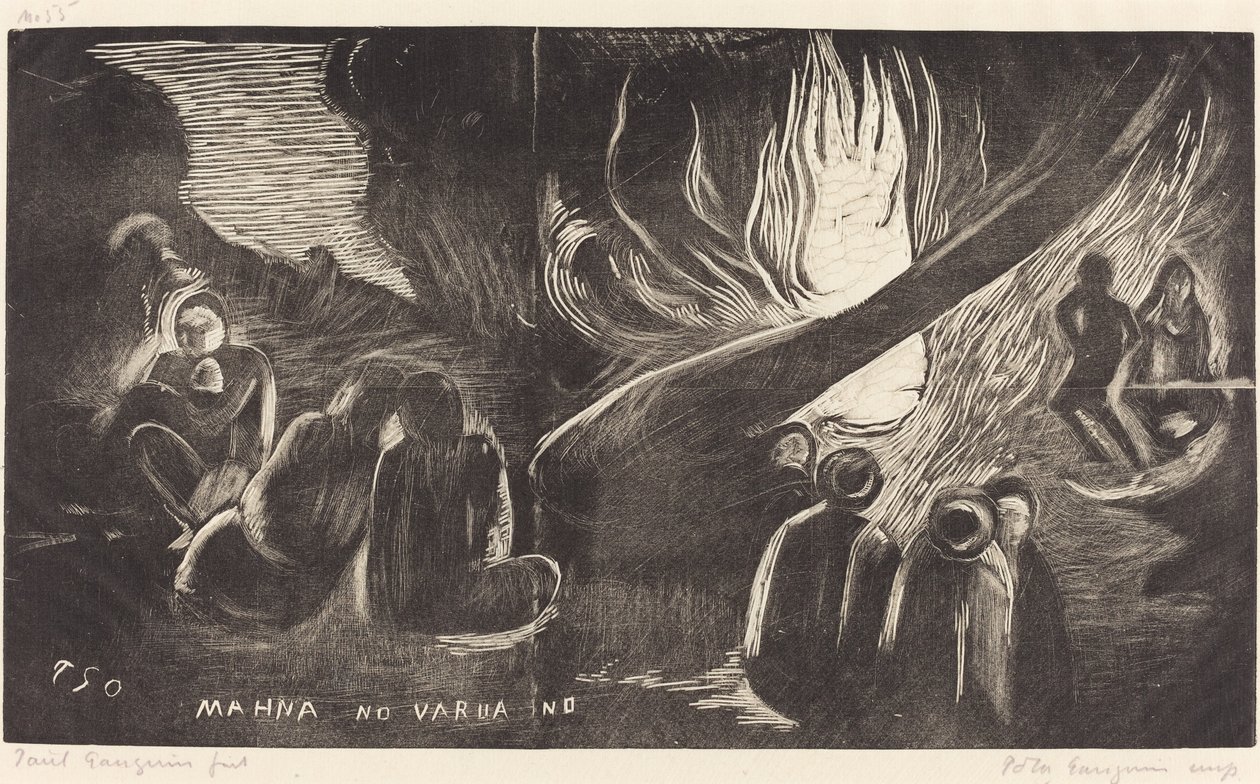 Mahna no Varua Ino (Paholainen puhuu) tekijältä Paul Gauguin