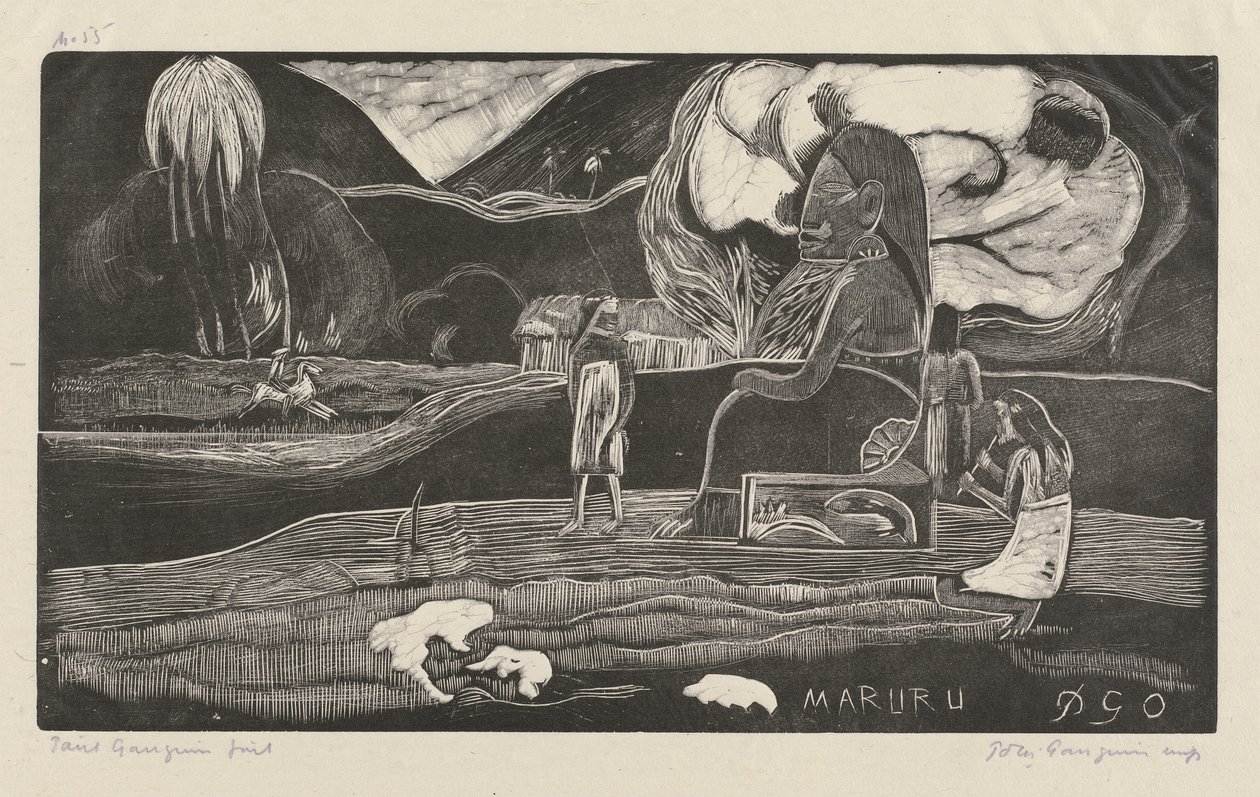 Maruru (Kiitos) tekijältä Paul Gauguin