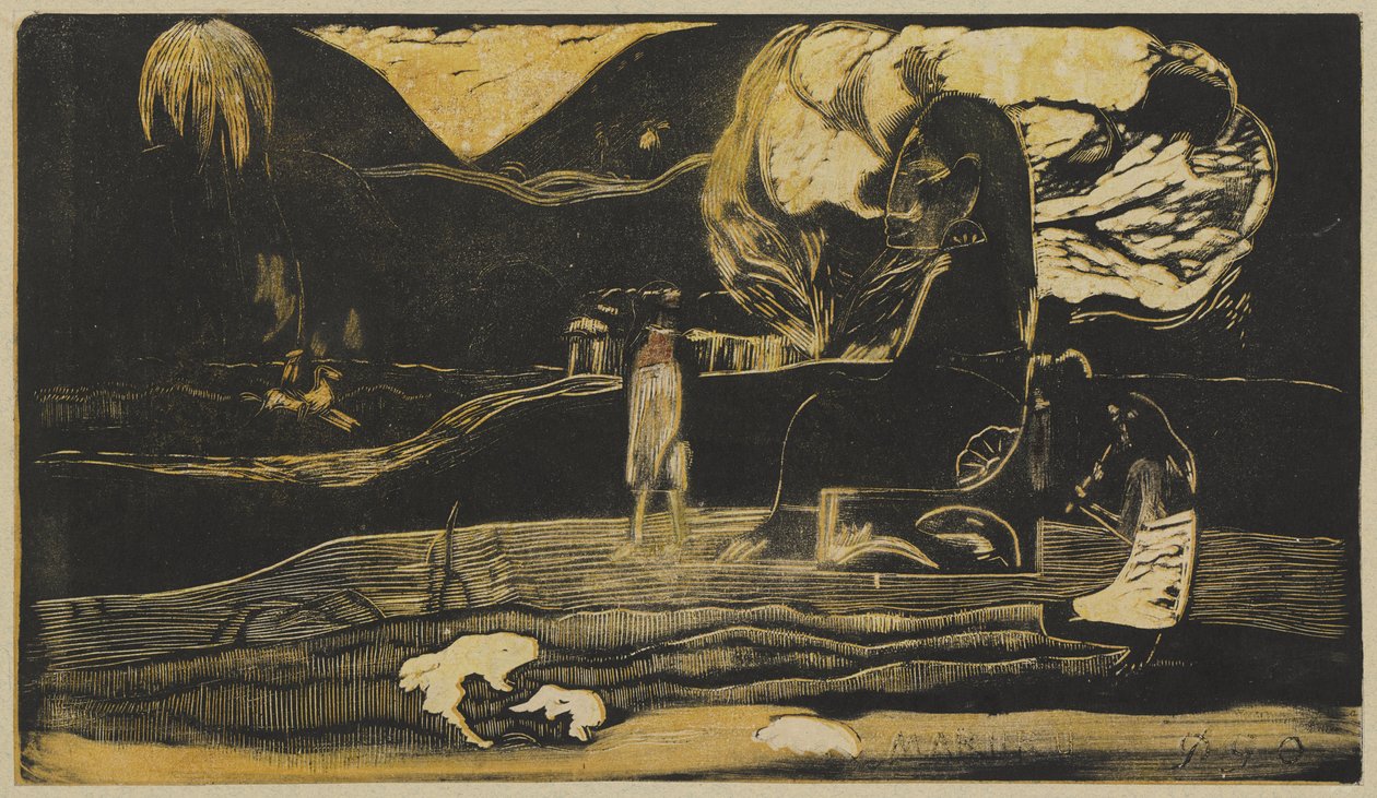 Maruru: Kiitos, huhtikuu 191 - syyskuu. 13 tekijältä Paul Gauguin
