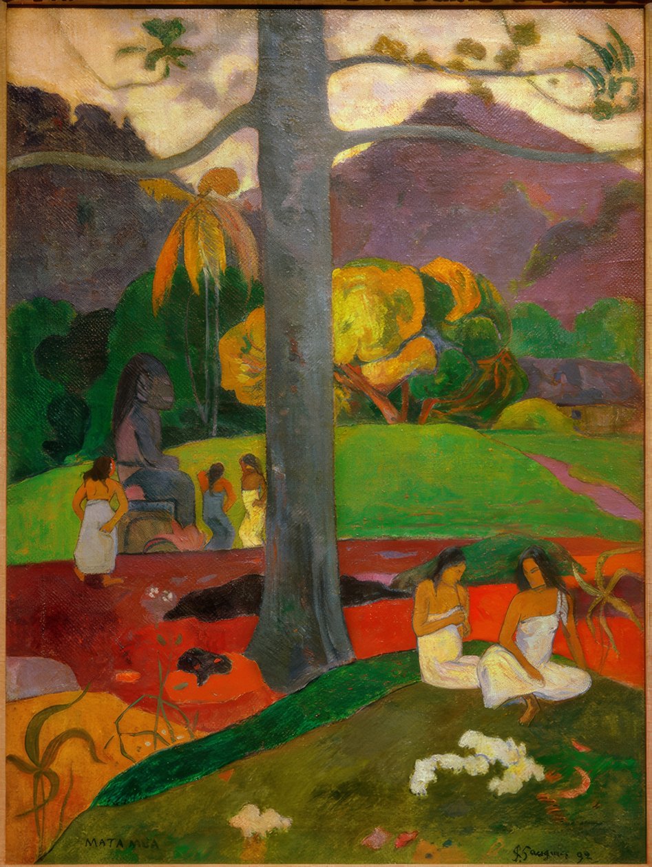 Mata Mua / Es war einmal tekijältä Paul Gauguin