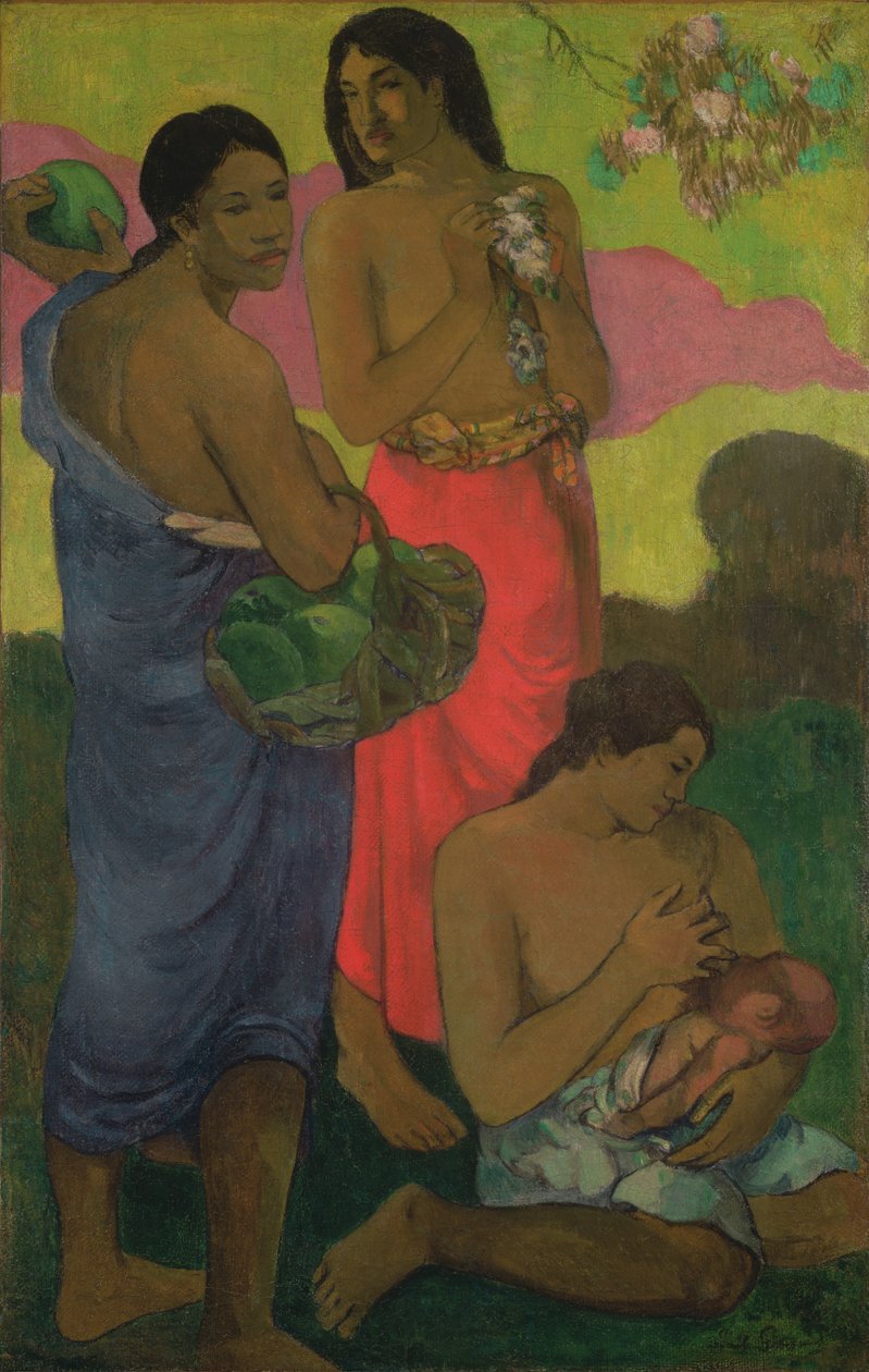 Äitiys II tekijältä Paul Gauguin