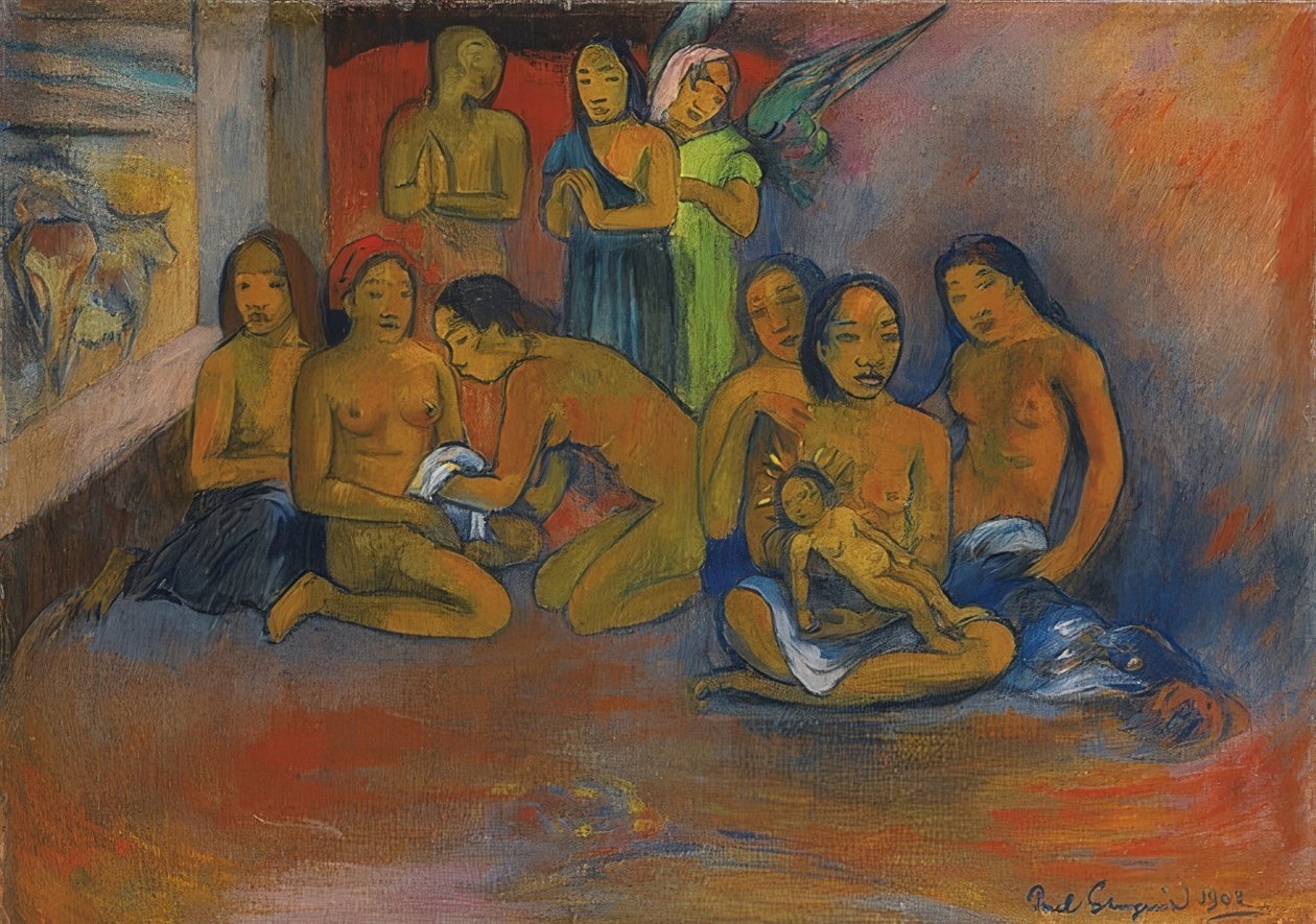 Syntymä. 1902 tekijältä Paul Gauguin