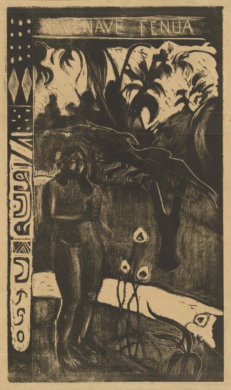 Nave Nave Fenua Delightful Land, 18941895. tekijältä Paul Gauguin