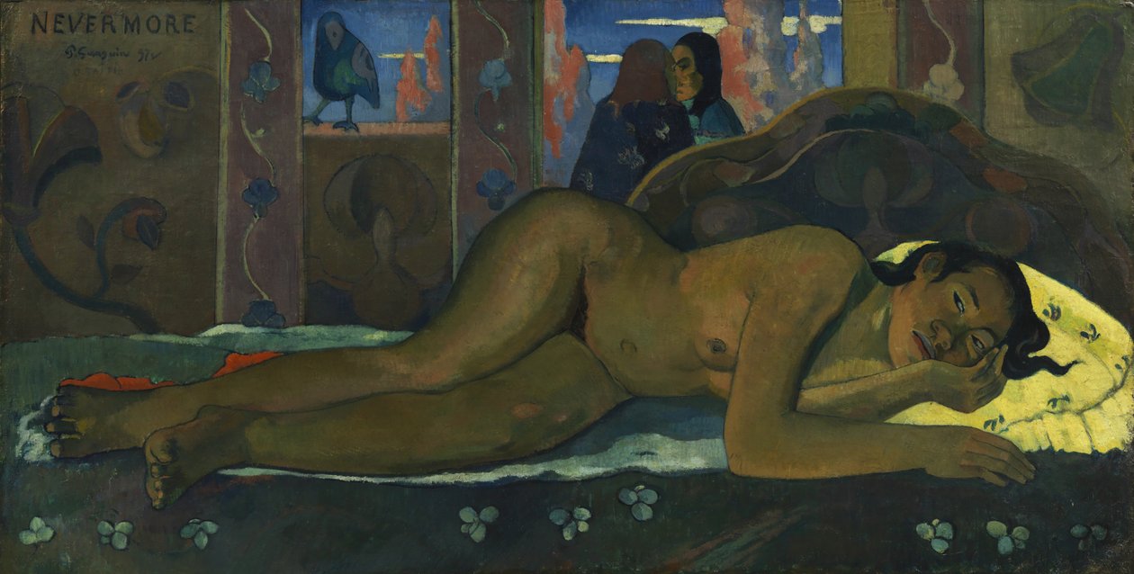 Ei koskaan enää, 1897 tekijältä Paul Gauguin