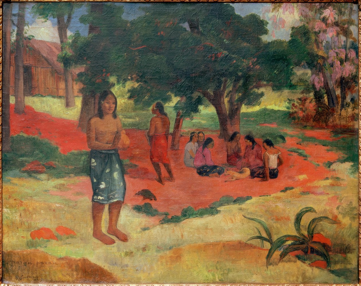 Parau parau (II) tekijältä Paul Gauguin
