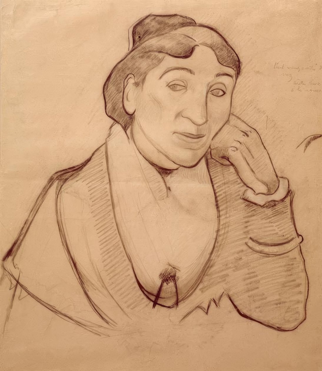Muotokuva de l’Arlésiennen tekijältä Paul Gauguin