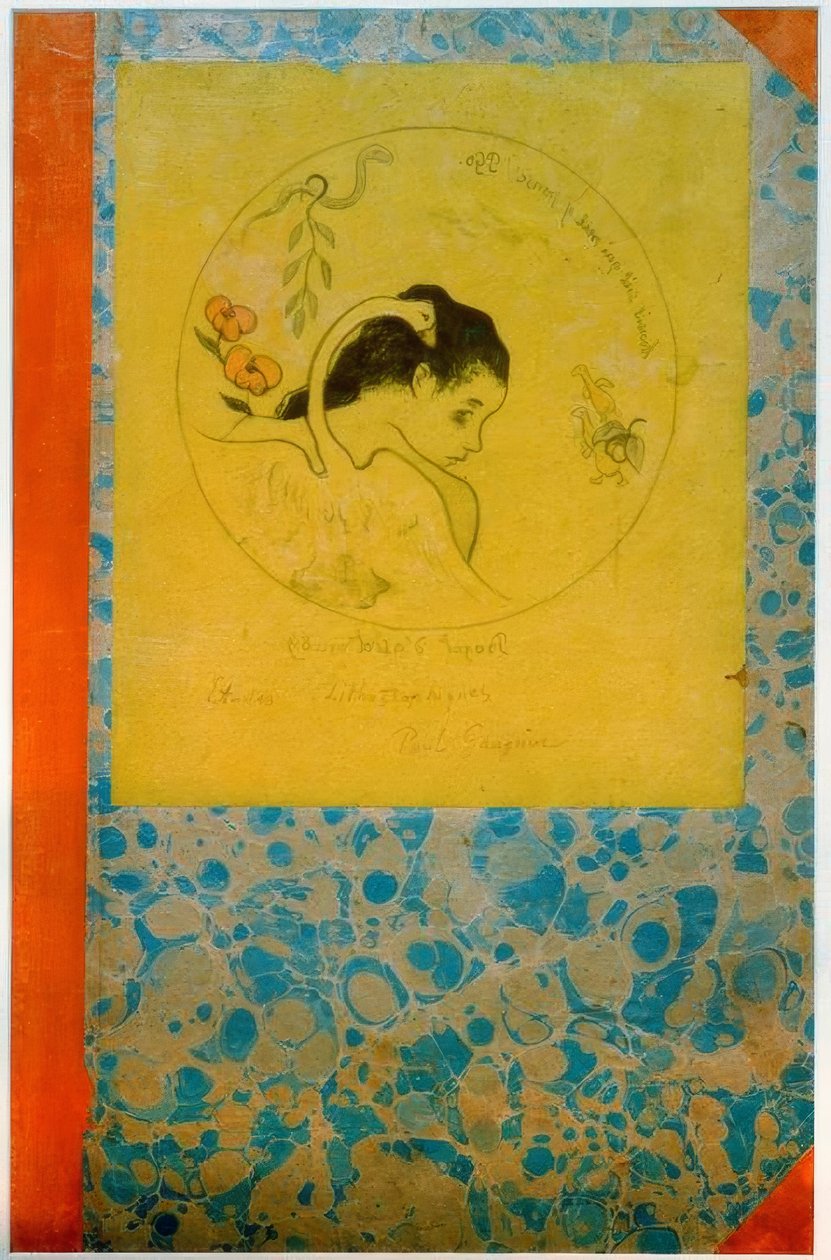 Projekti lautaselle - Leda tekijältä Paul Gauguin