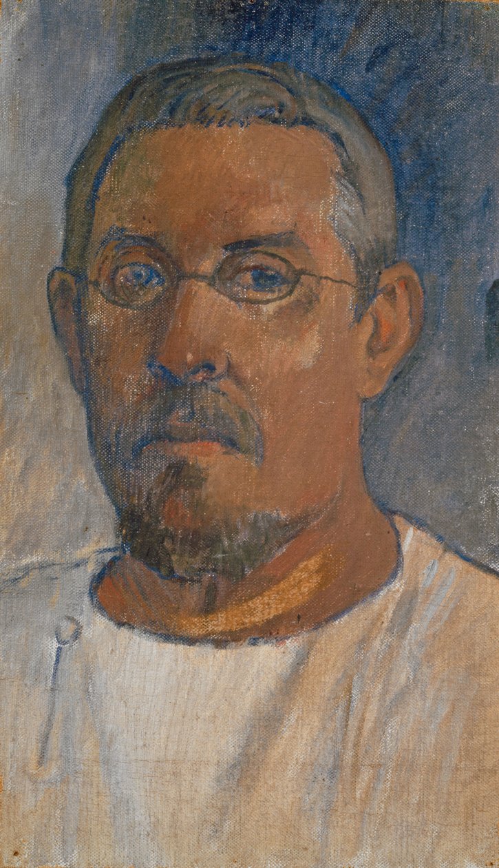 Omakuva laseilla, 1903. tekijältä Paul Gauguin
