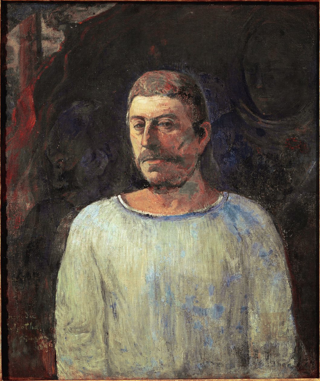 Omakuva lähellä Golgataa tekijältä Paul Gauguin