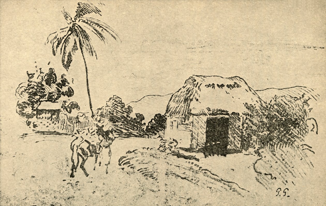 Luonnos, 1936 tekijältä Paul Gauguin