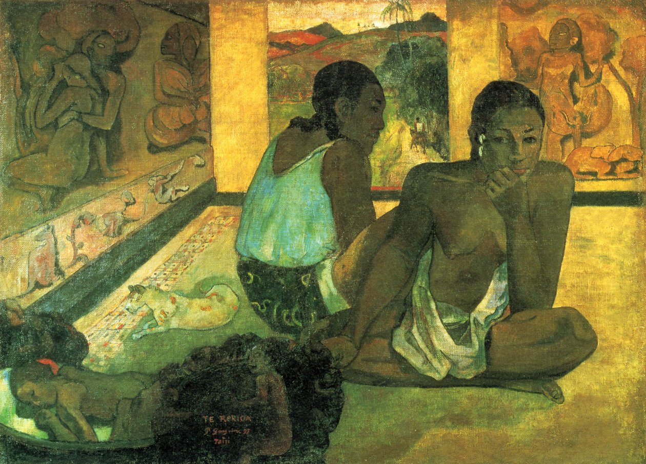 Tahitilainen:  Te rerioa The Dream tekijältä Paul Gauguin