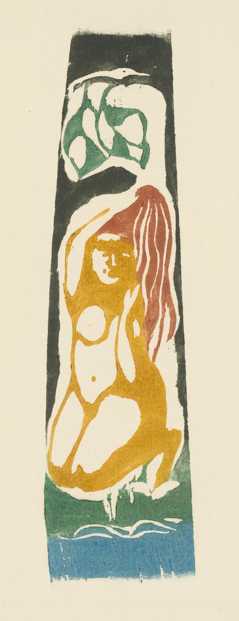 Tahitilainen nainen, noin 1900 tekijältä Paul Gauguin