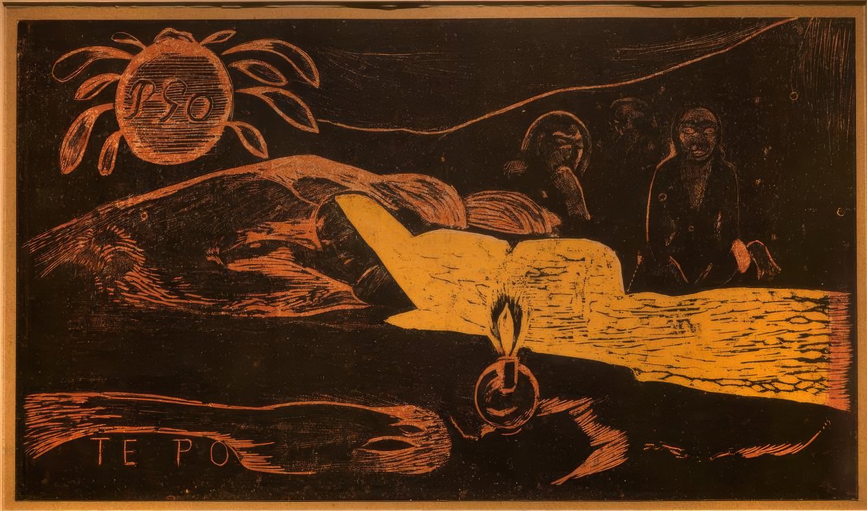 Te Po (Die große Nacht) tekijältä Paul Gauguin