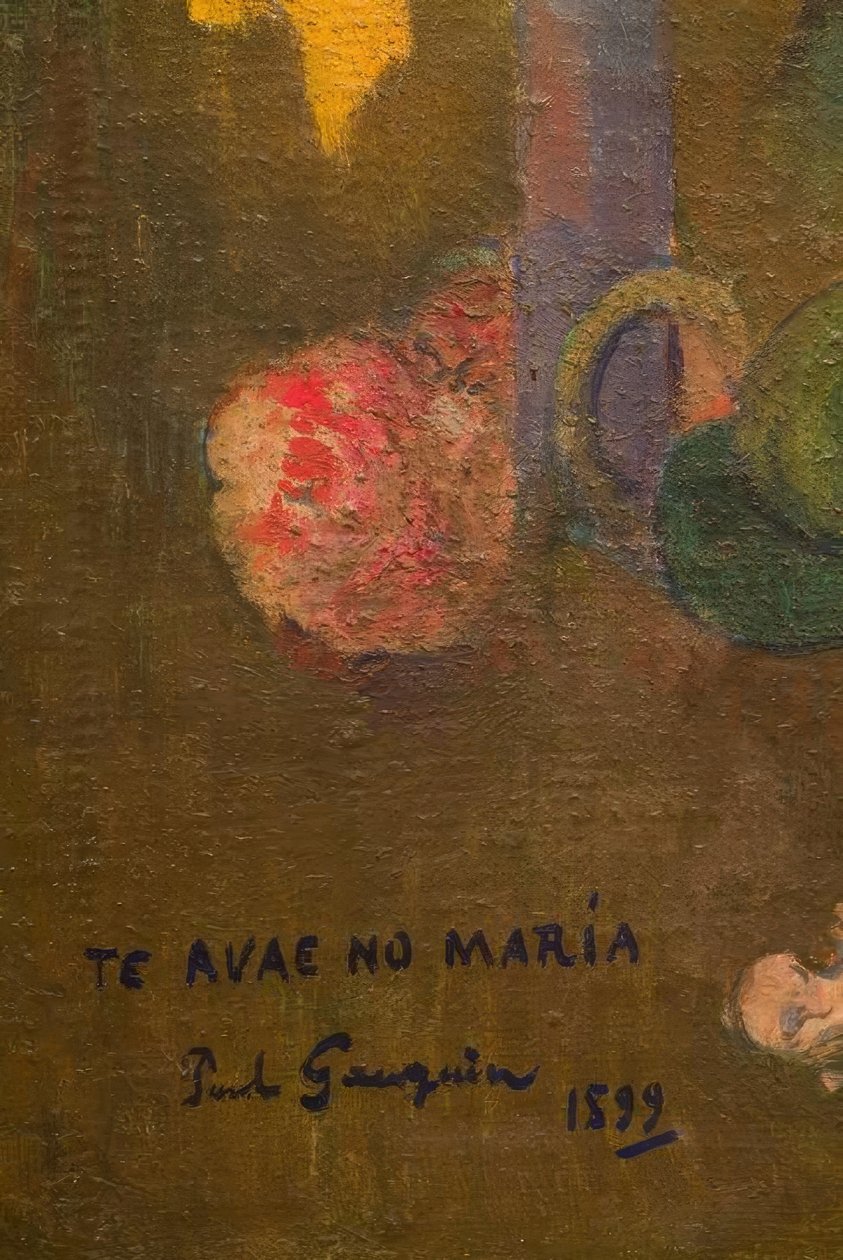 Te avae no Maria tekijältä Paul Gauguin