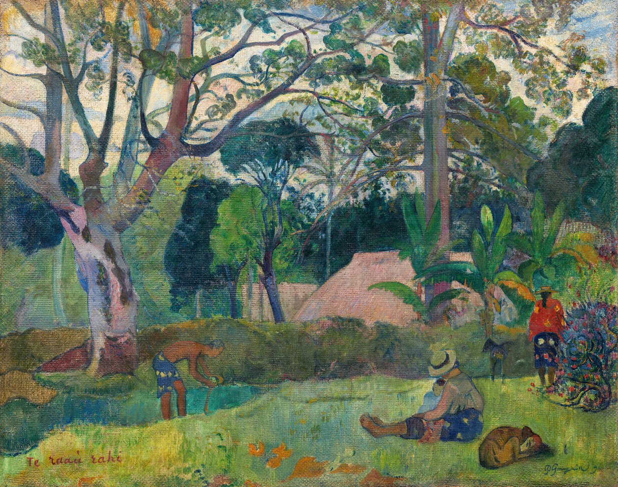 Iso puu, 1891. tekijältä Paul Gauguin
