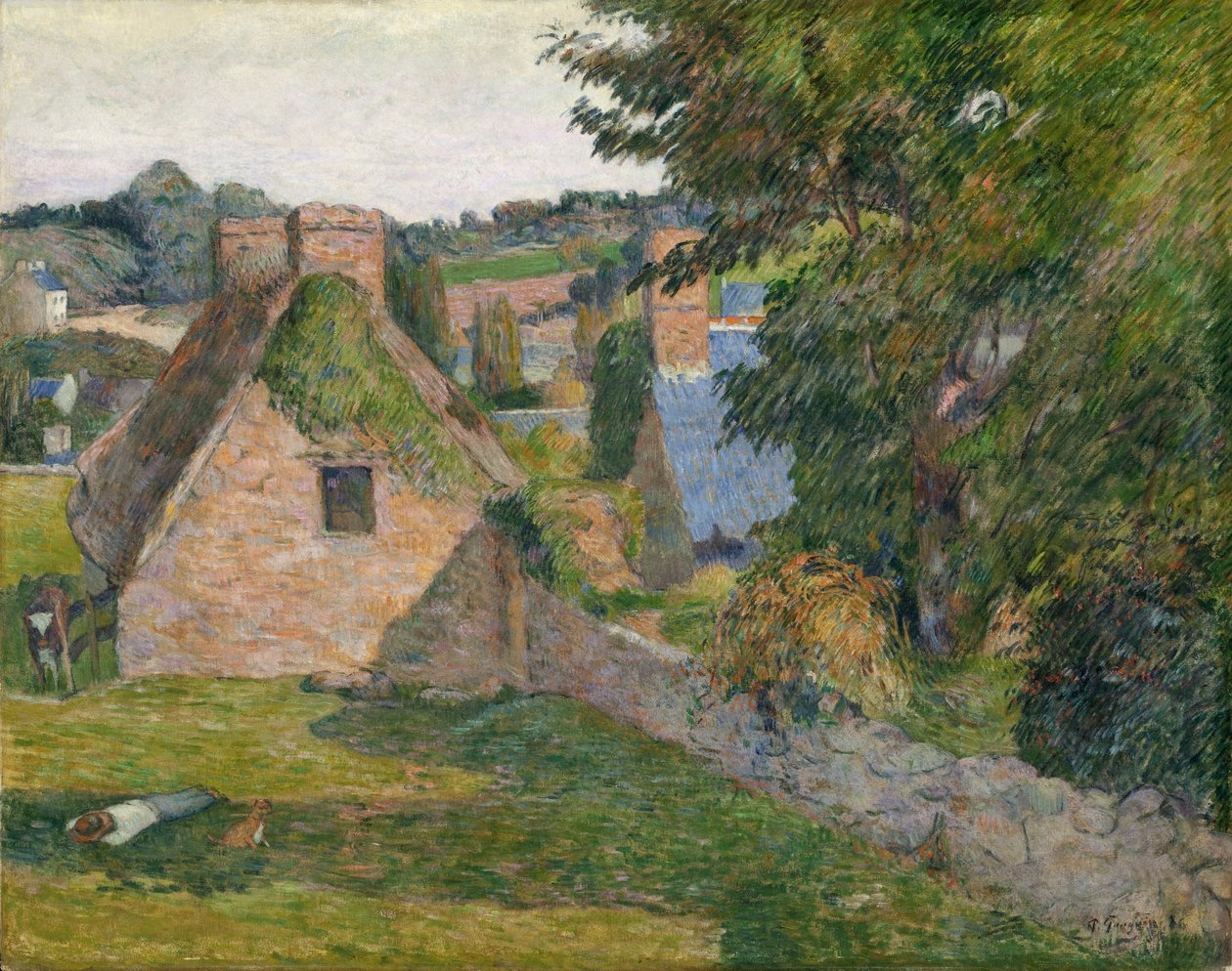 Derout-Lollichonin kenttä tekijältä Paul Gauguin