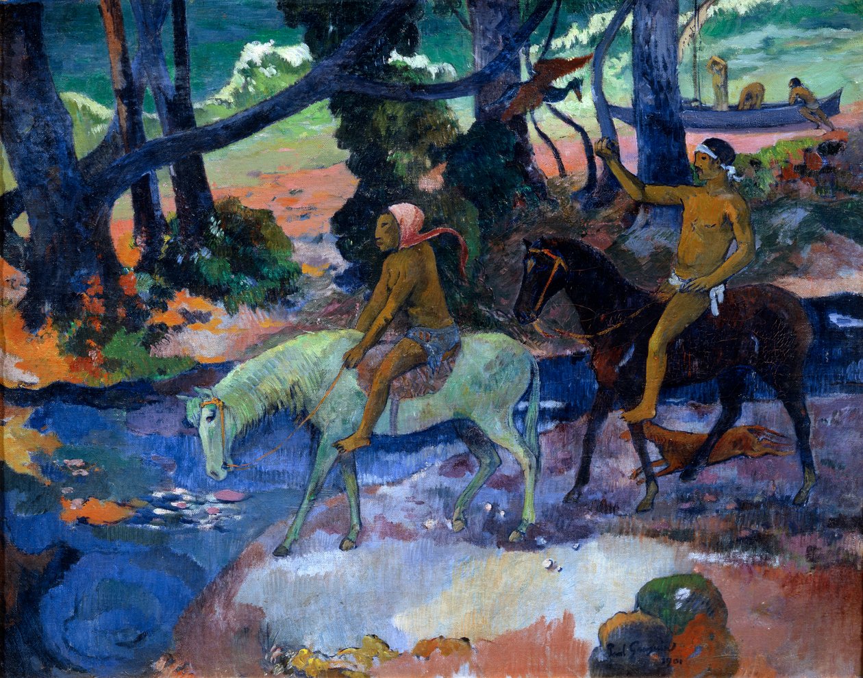 Ford The Flight, 1901. tekijältä Paul Gauguin