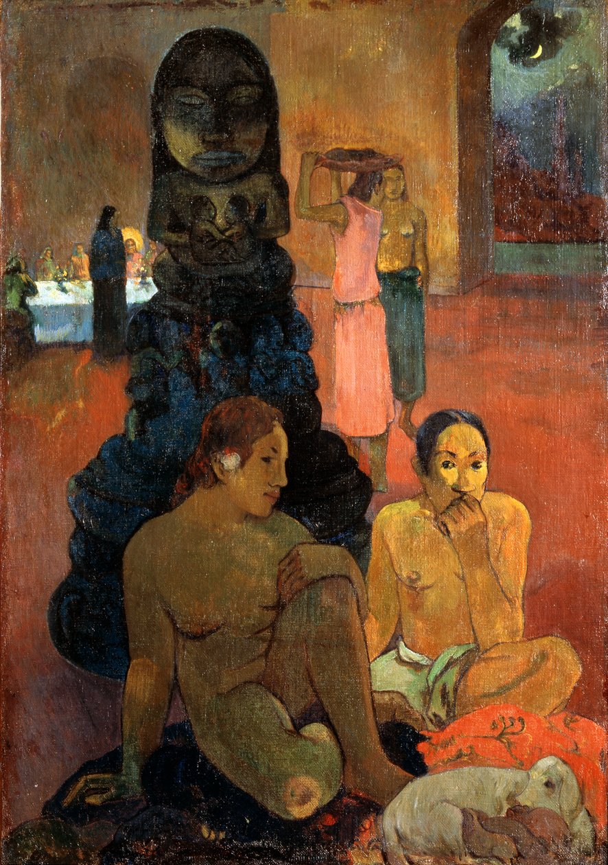 Suuri Buddha, 1899. tekijältä Paul Gauguin