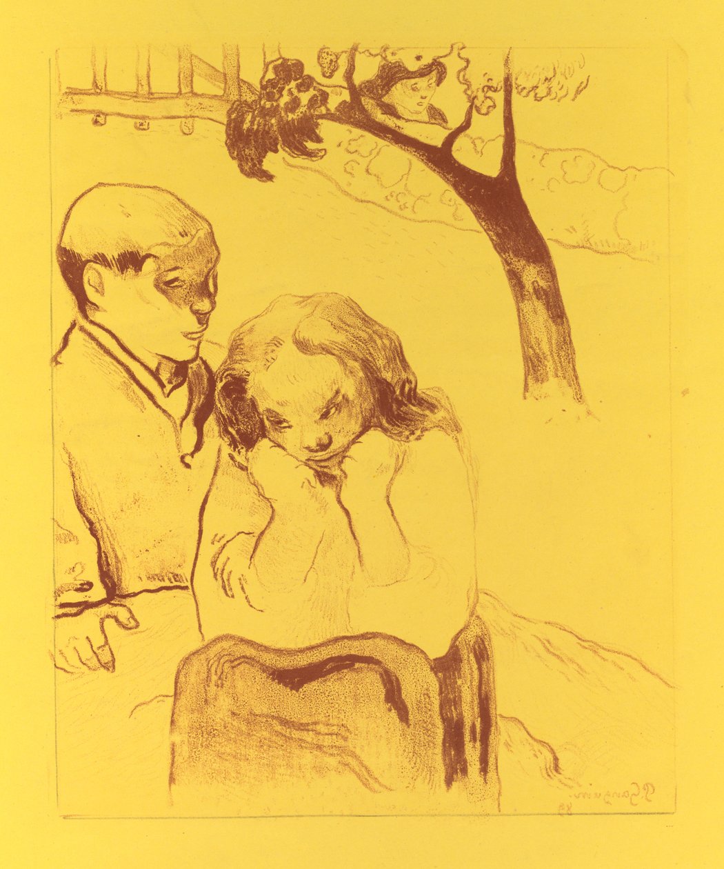 Volpini-sarja: Human Misery tekijältä Paul Gauguin
