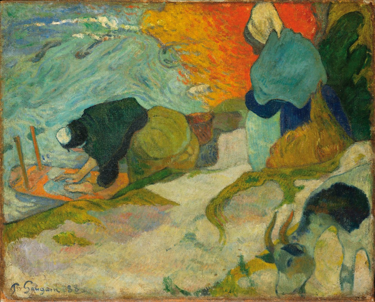 pesurit Arlesissa (Ranska) tekijältä Paul Gauguin