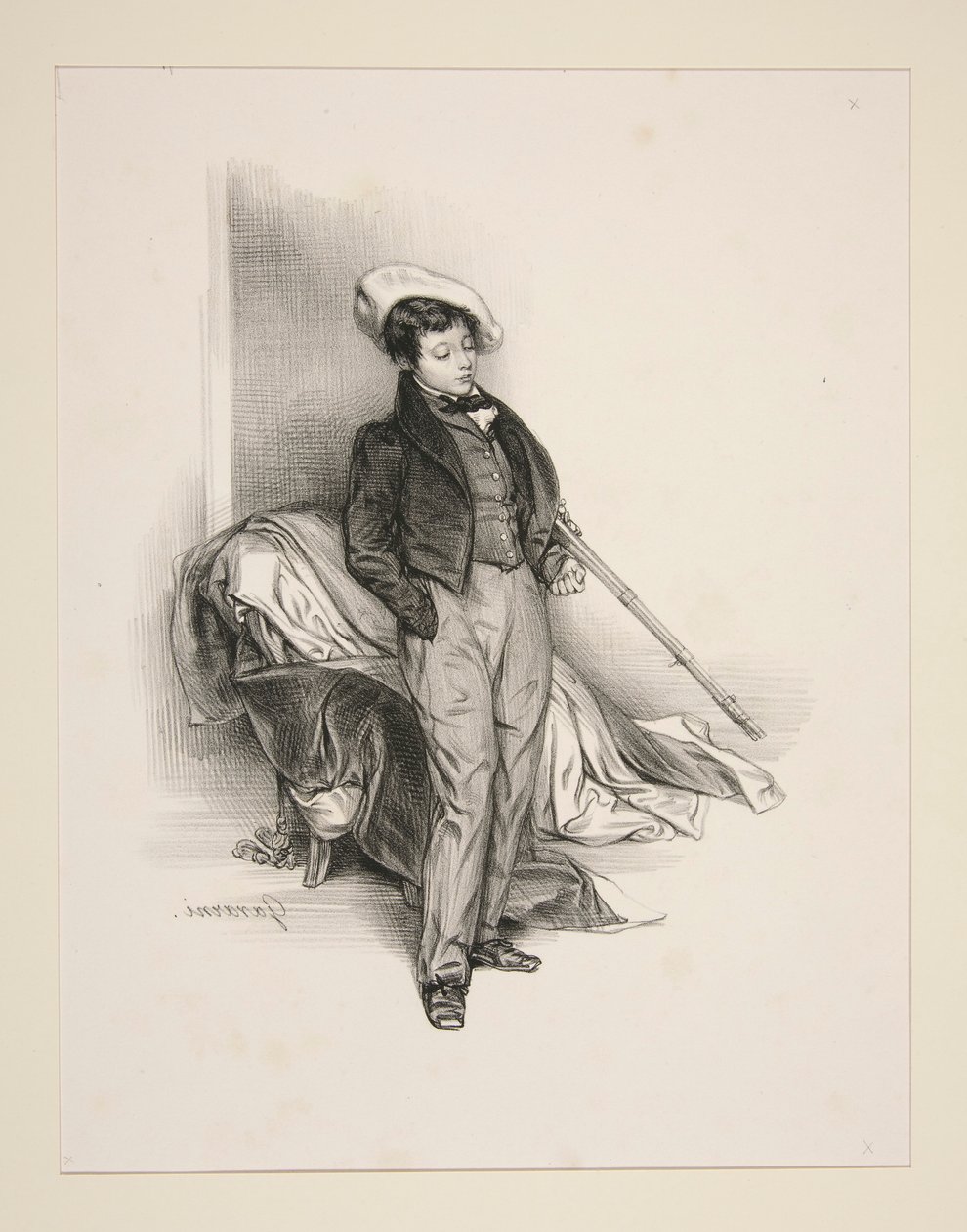 Alfred (Feydeau) tekijältä Paul Gavarni