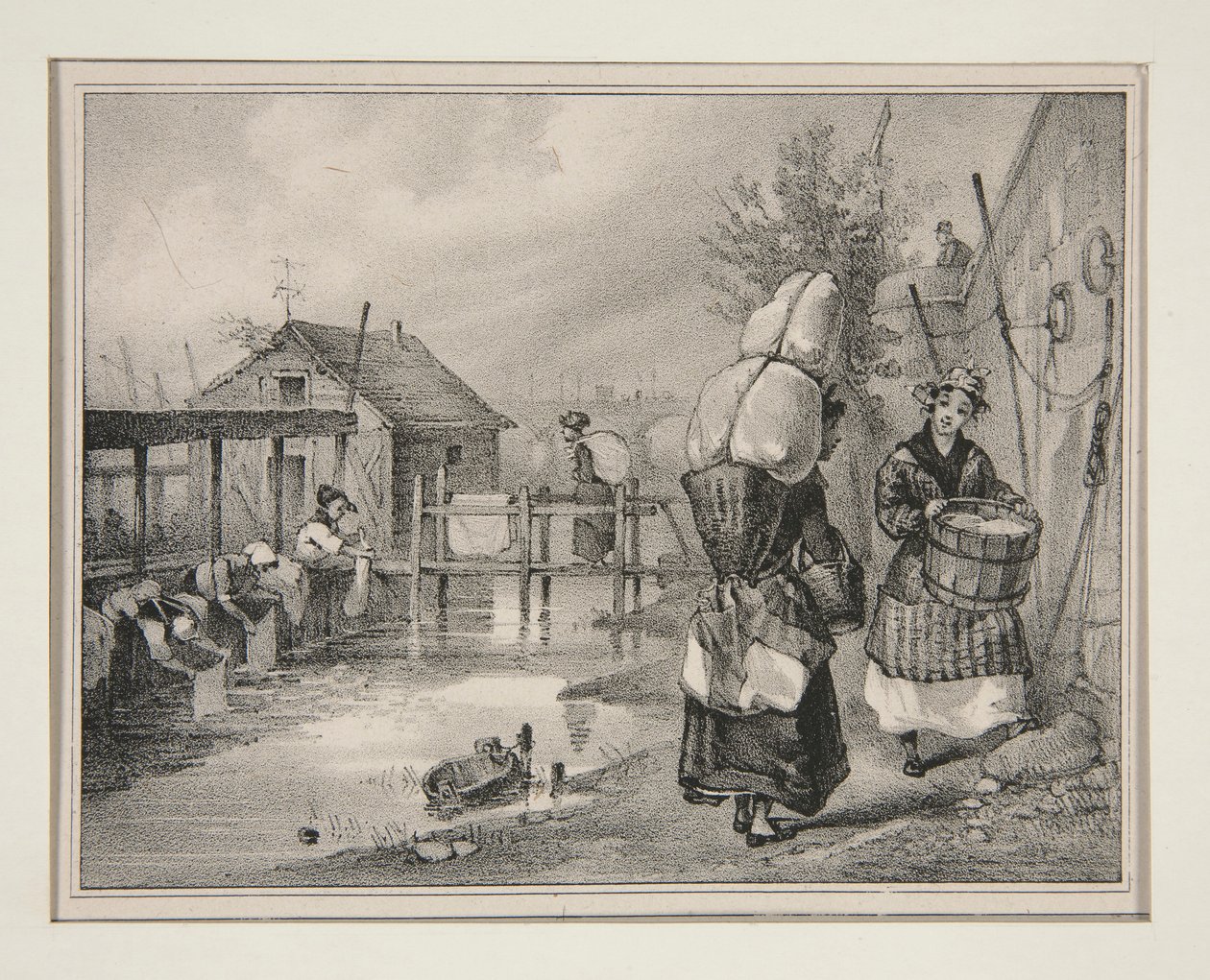 PESUKSET. tekijältä Paul Gavarni