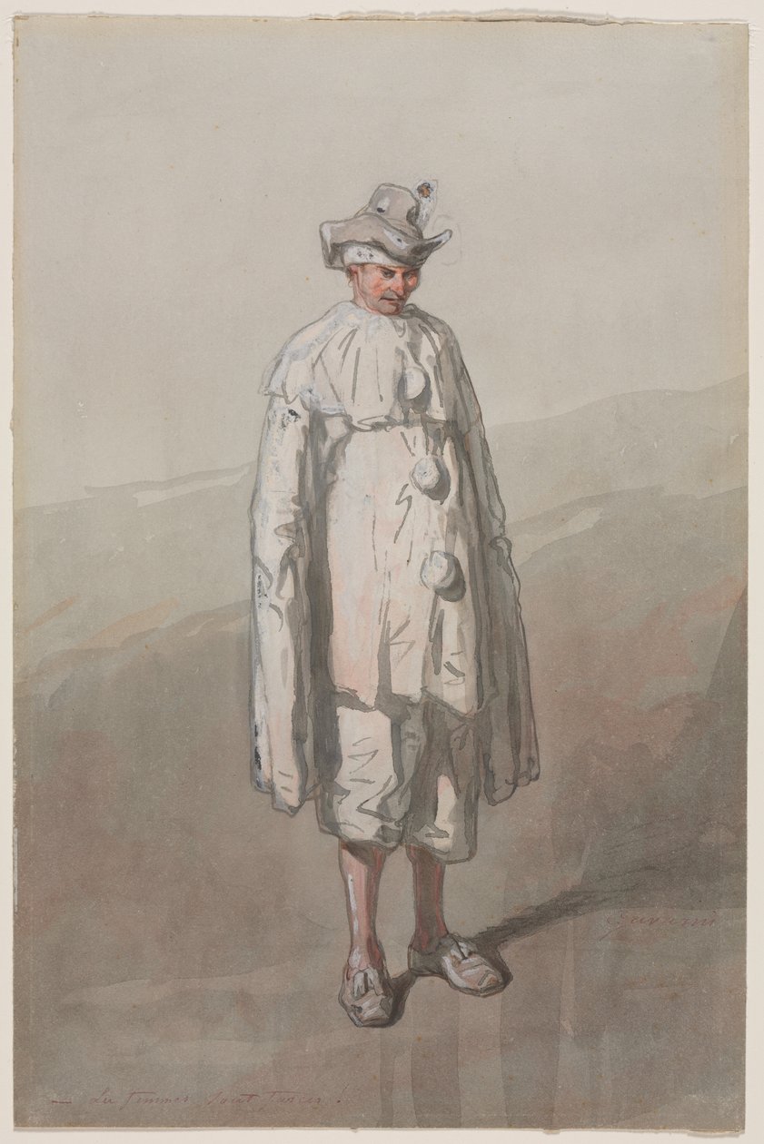 Pierrot. tekijältä Paul Gavarni