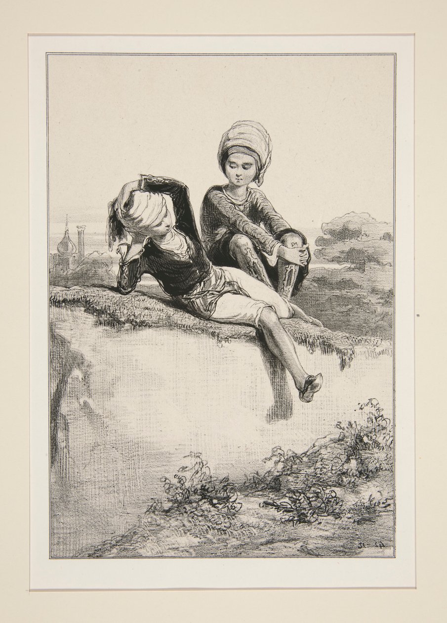 Thimothee (sic) Et Philemon tekijältä Paul Gavarni
