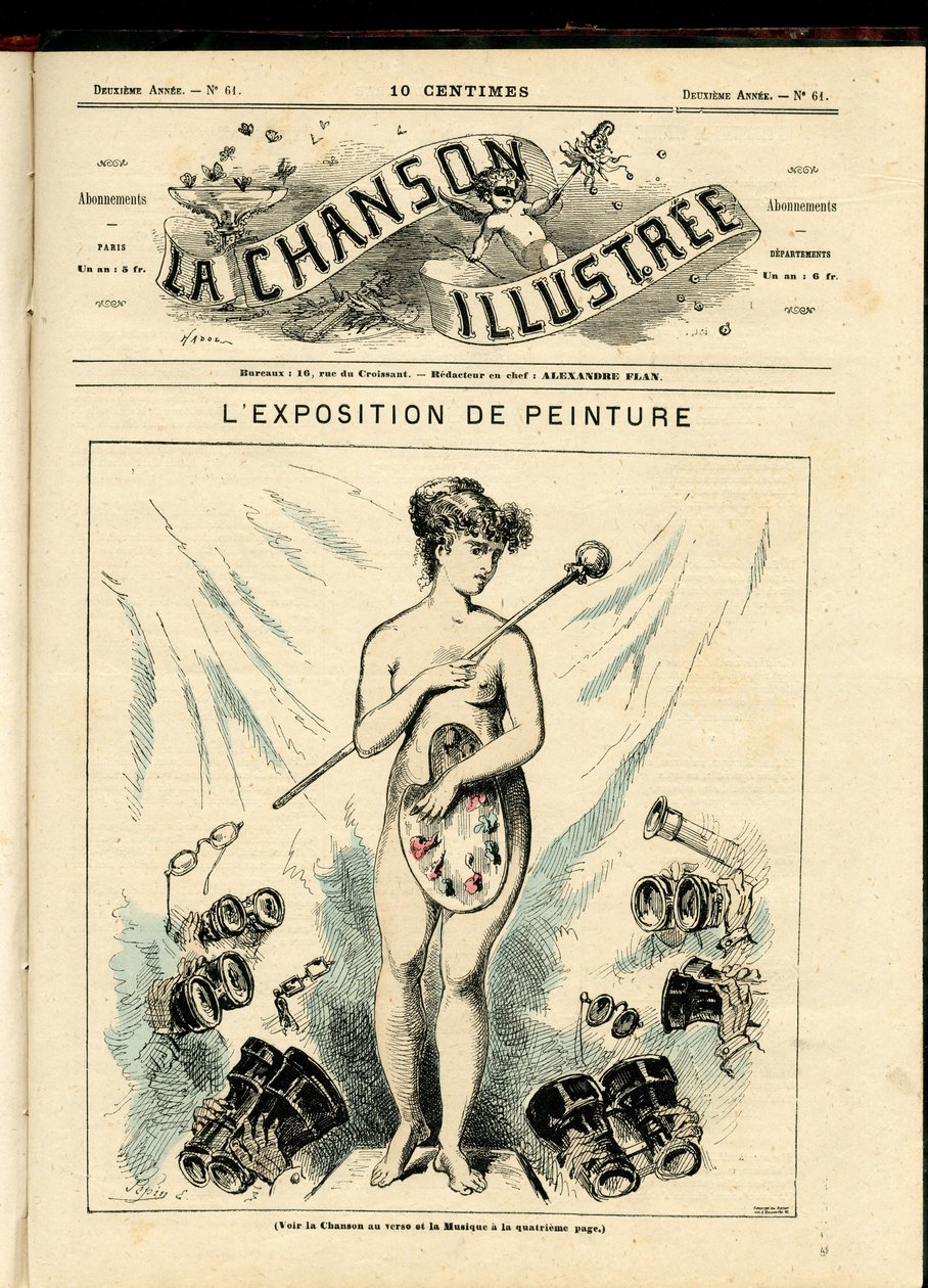 La Chanson illustree (aikakauslehti), numero 61 tekijältä Paul Hadol