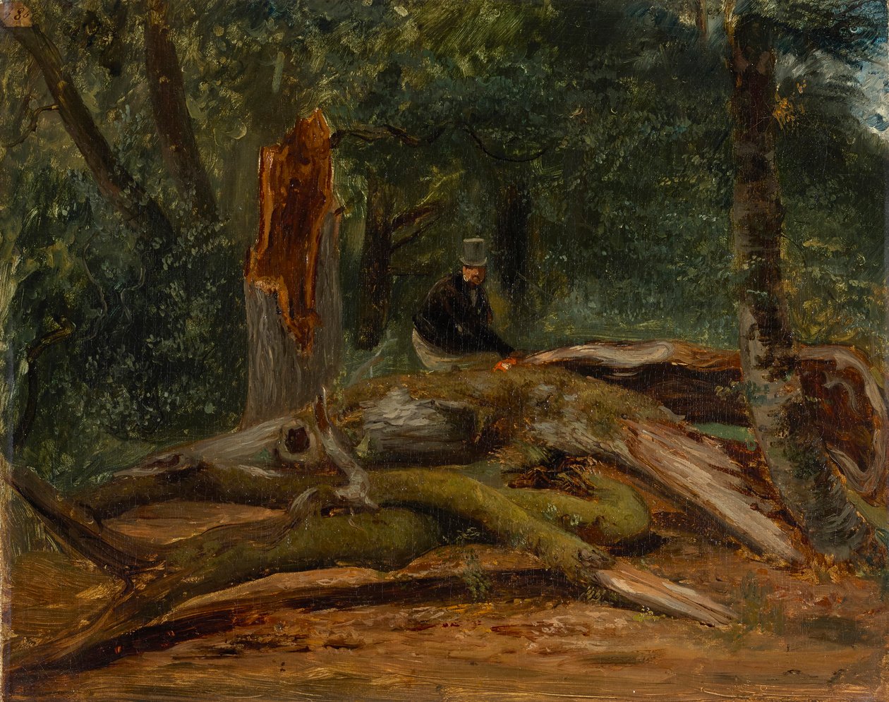 Olen Wald von Villers-Cotterets tekijältä Paul Huet