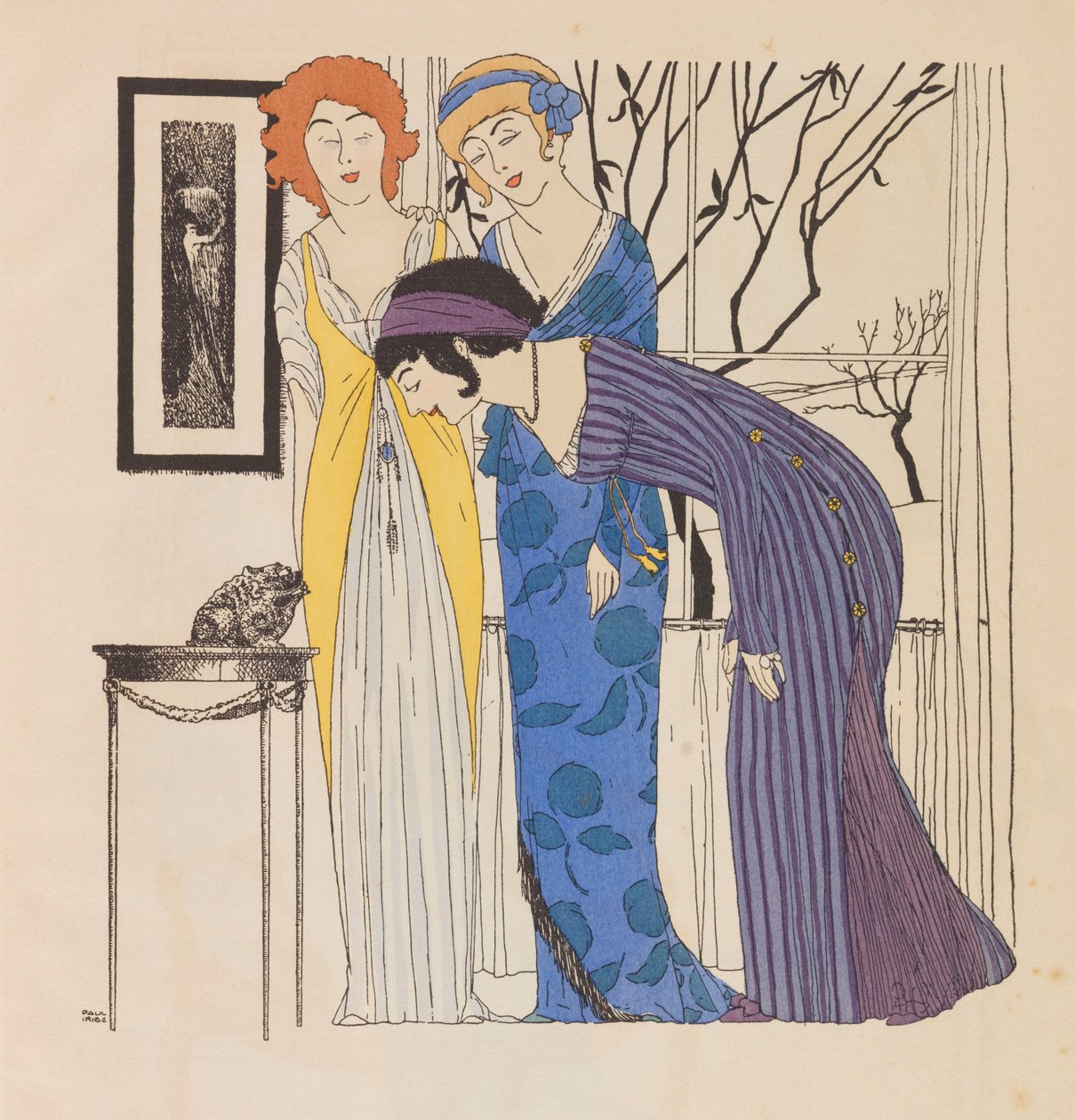 Paul Poiret -mekot, 1908. tekijältä Paul Iribe