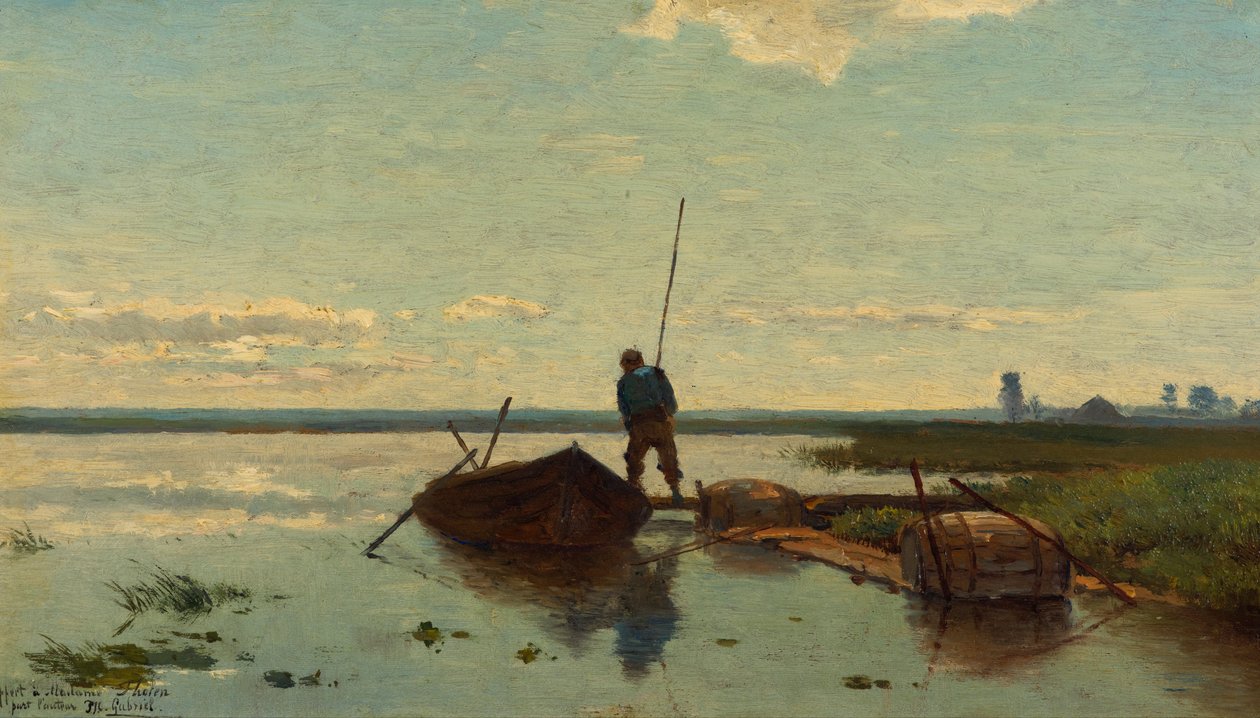 Polderin maisema tekijältä Paul Joseph Constantin Gabriel