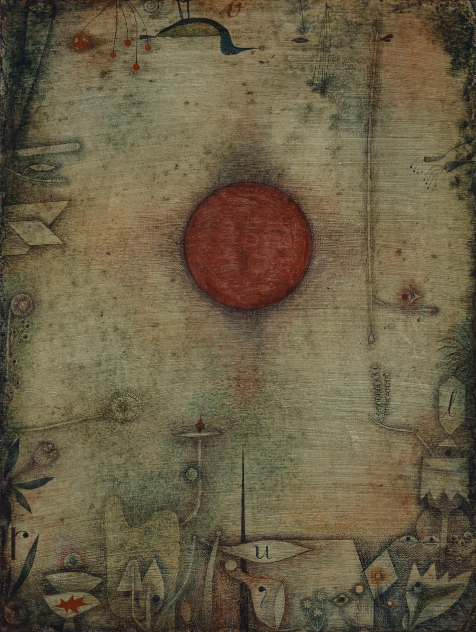 Reunalle, 1930-1936. tekijältä Paul Klee