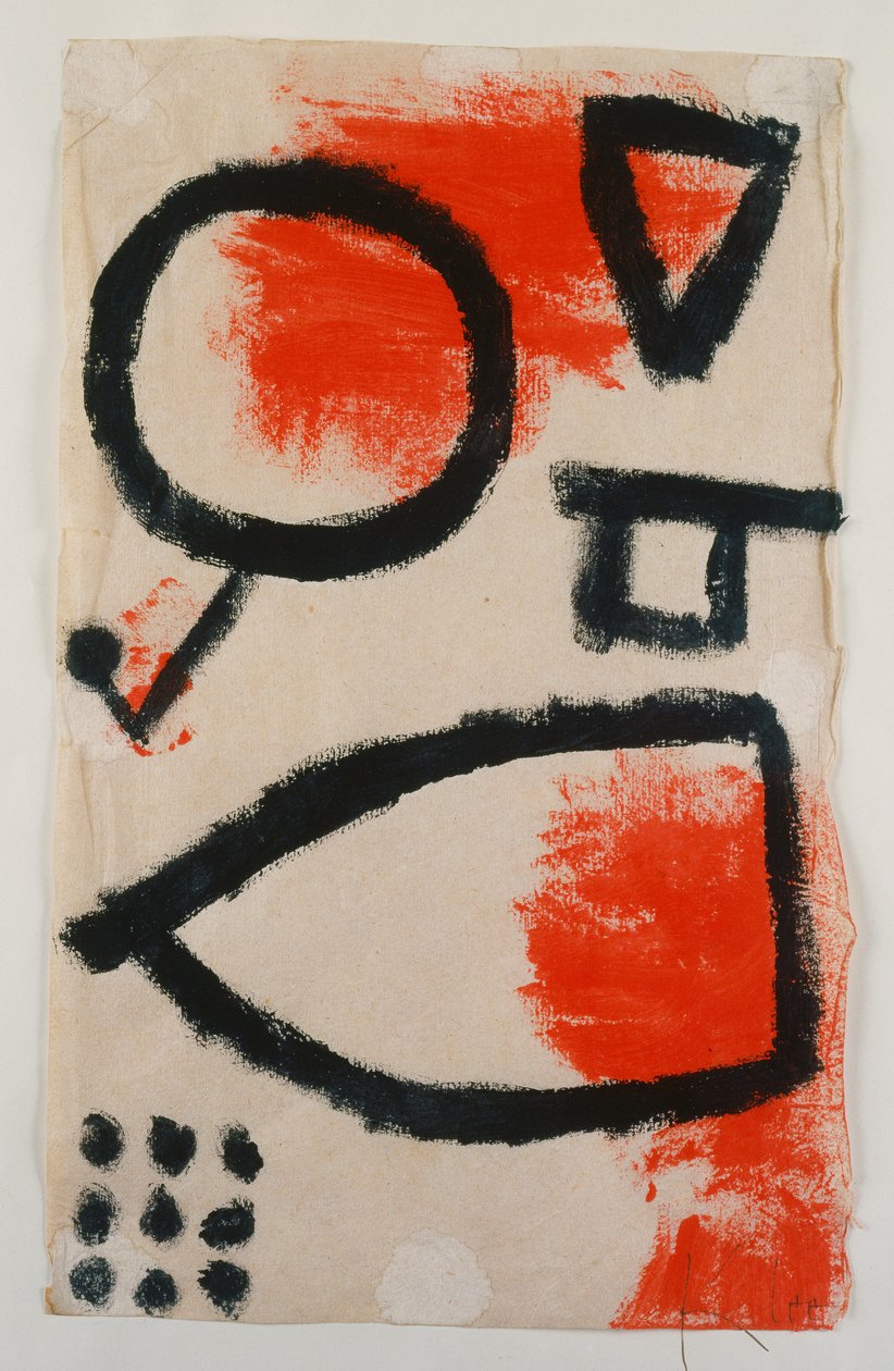 Alea Jacta (Kuolema on valettu) tekijältä Paul Klee