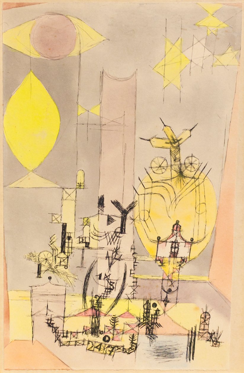 Amerikkalainen japanilainen tekijältä Paul Klee