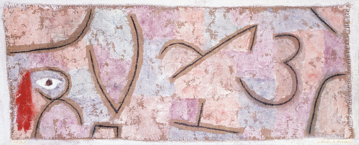 Näyttävät hiukset tekijältä Paul Klee