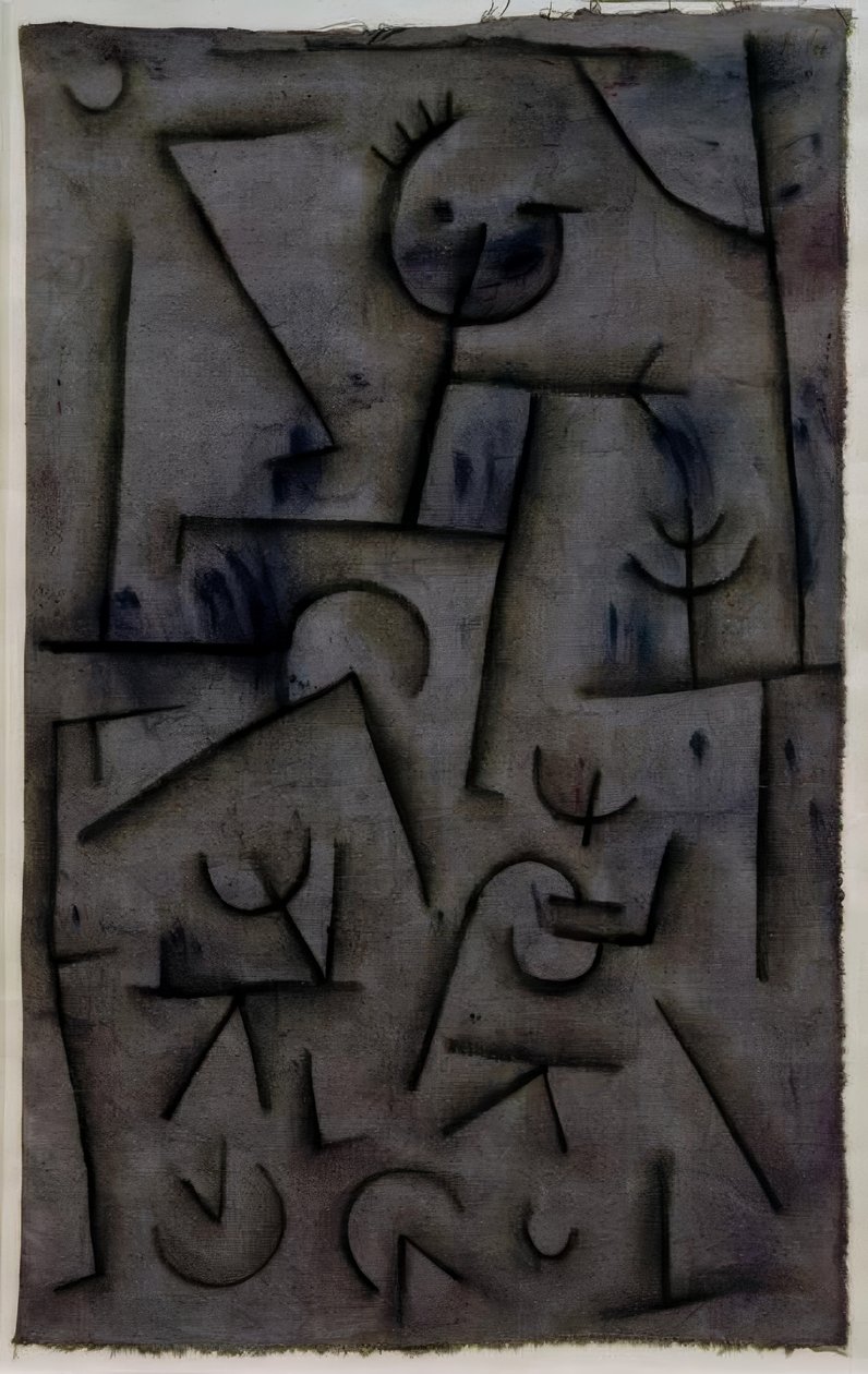 Bacchanal Rotweinissa tekijältä Paul Klee