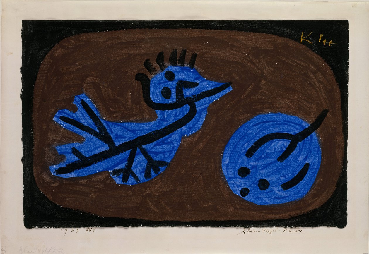 Sini-lintu-kurpitsa tekijältä Paul Klee