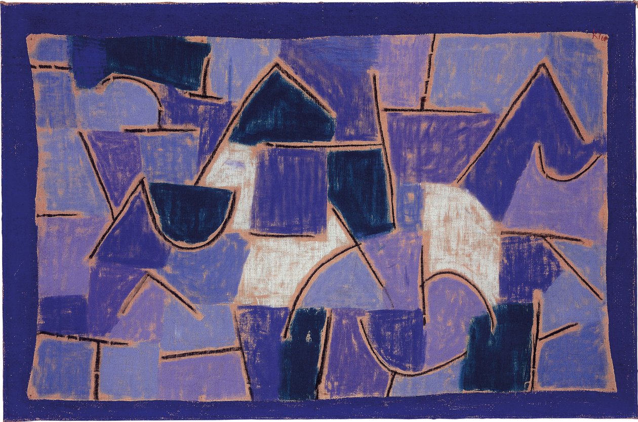 Sininen yö, 1932. tekijältä Paul Klee