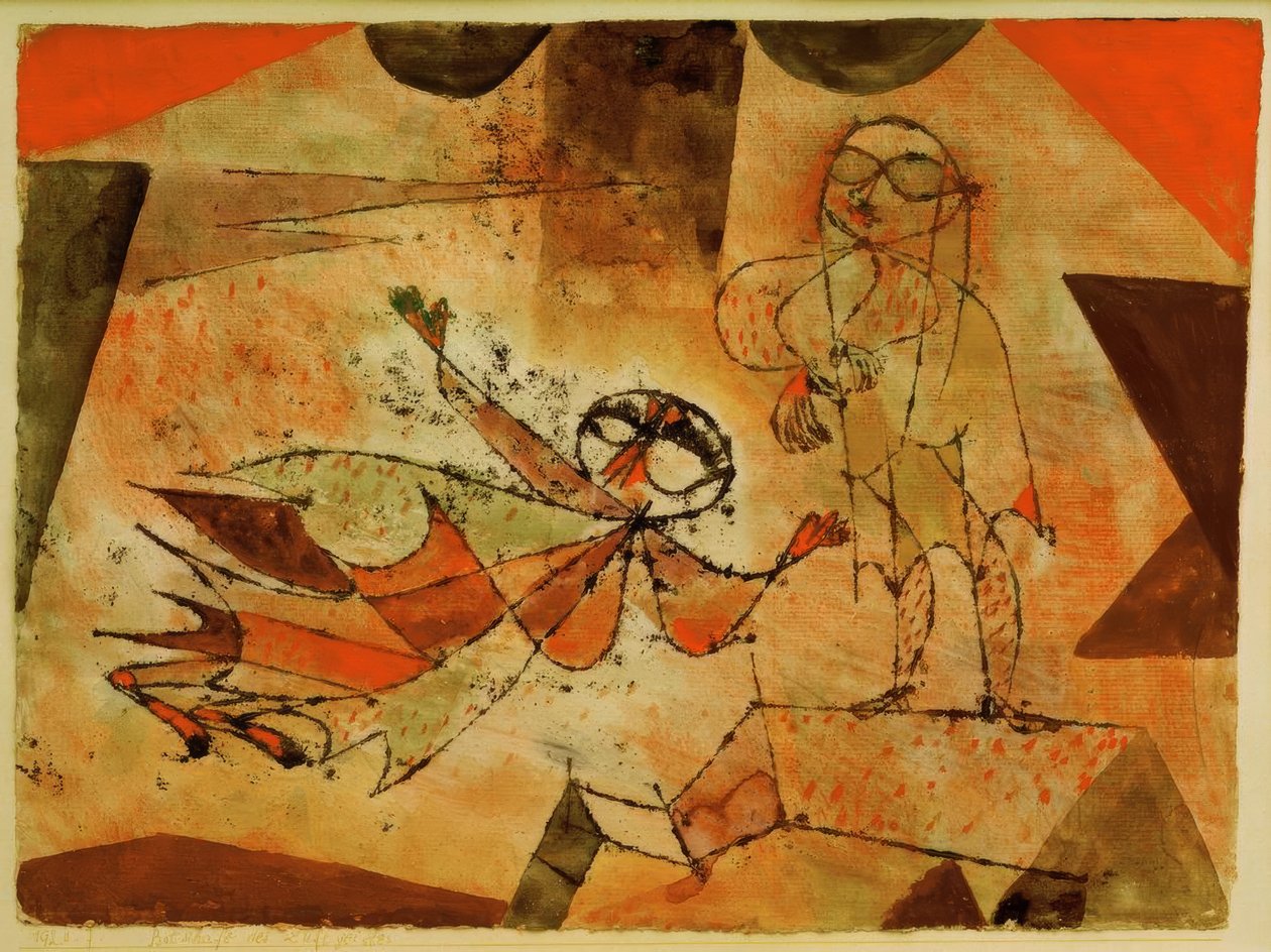 Botschaft des Luftgeistes tekijältä Paul Klee