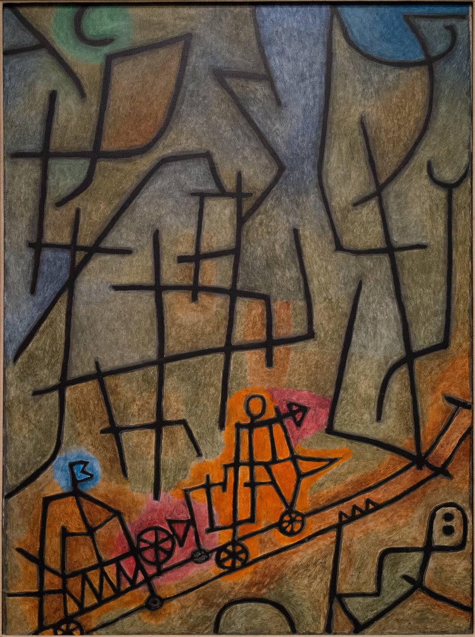 Vuoren valloitus. tekijältä Paul Klee