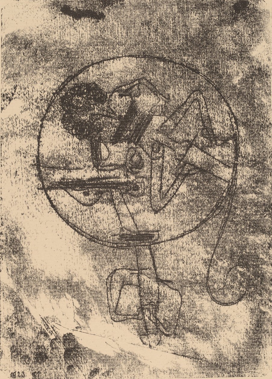 Rakastettu, 1923. tekijältä Paul Klee
