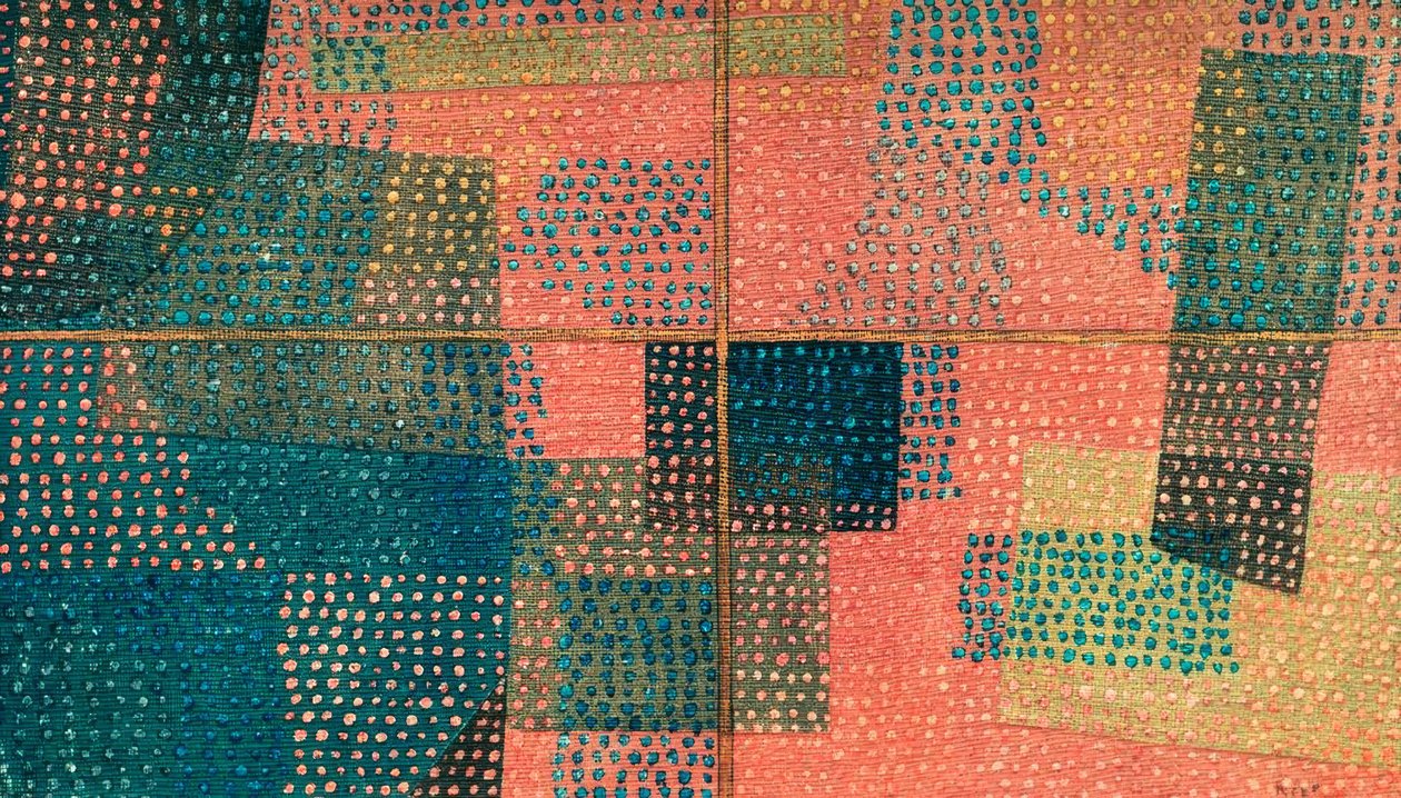 Durch ein Fenster tekijältä Paul Klee