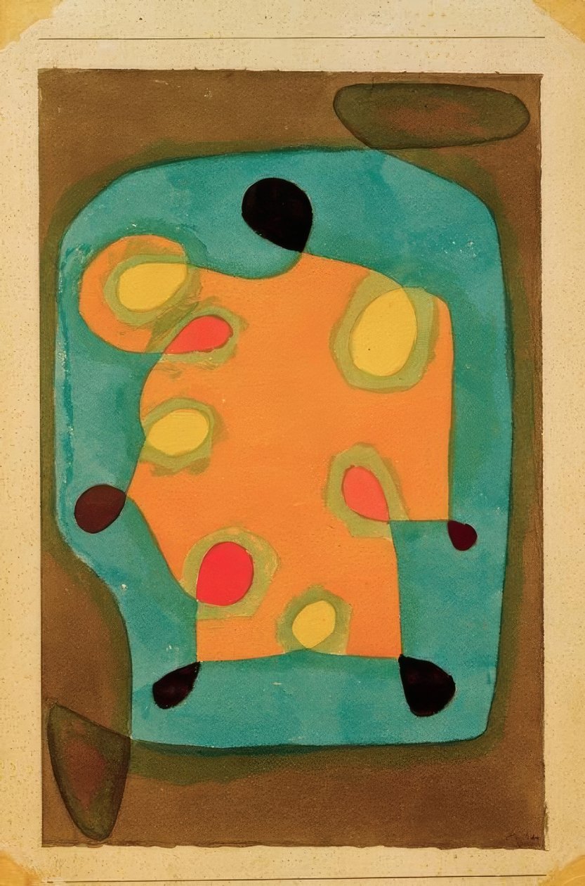 Entwurf für einen Mantel tekijältä Paul Klee